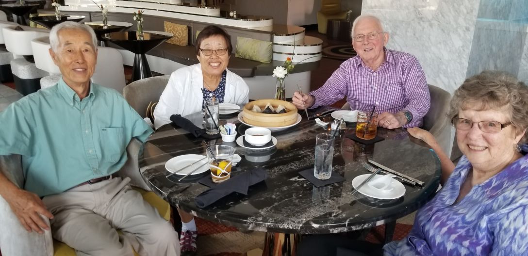 Herman n Mary with Joe n Hannah